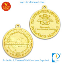 China Billig Beruf Zink-Legierung 3D beide Seite Vergoldung Souvenir Medaille mit benutzerdefinierten Logo